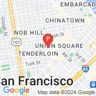 View Map of 459 Geary Street,San Francisco,CA,94102